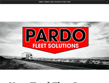 Tablet Screenshot of pardos.net